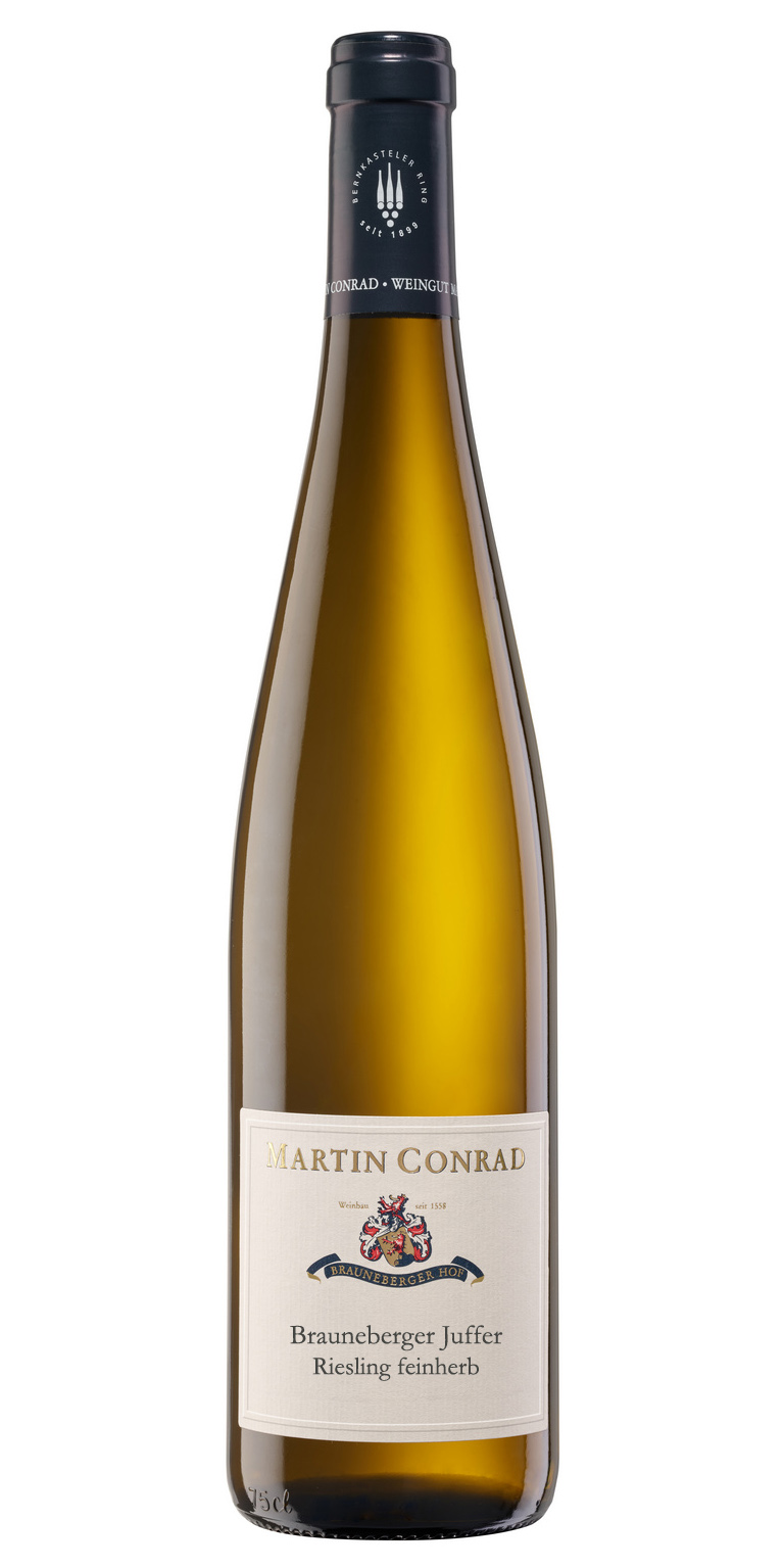 <br>Artikel-Nr.: 25-13<br>2025 Brauneberger Juffer Riesling Qualitätswein  feinherb 0,75l (BIO-WEIN)<br>