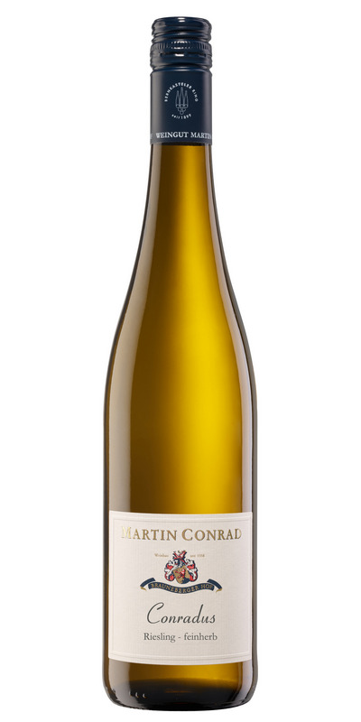 <br>Artikel-Nr.: 24-18<br>2024 CONRADUS - Mosel Riesling Qualitätswein feinherb 0,75l (BIO-WEIN)<br>